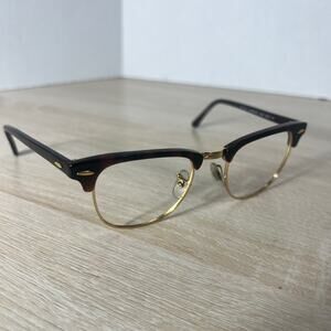 Ray-Ban RB3016 Clubmaster W0366 Sunglasses FRAMES ONLY Tortoise Shell 49-21-140